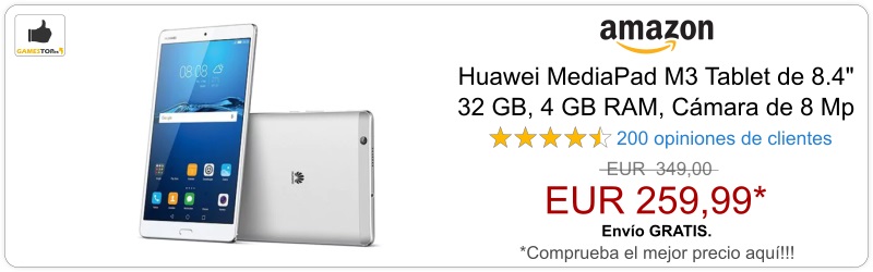 Huawei MediaPad M3 Tablet de 8.4