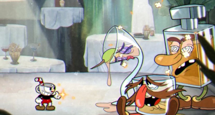 Villanos de Cuphead